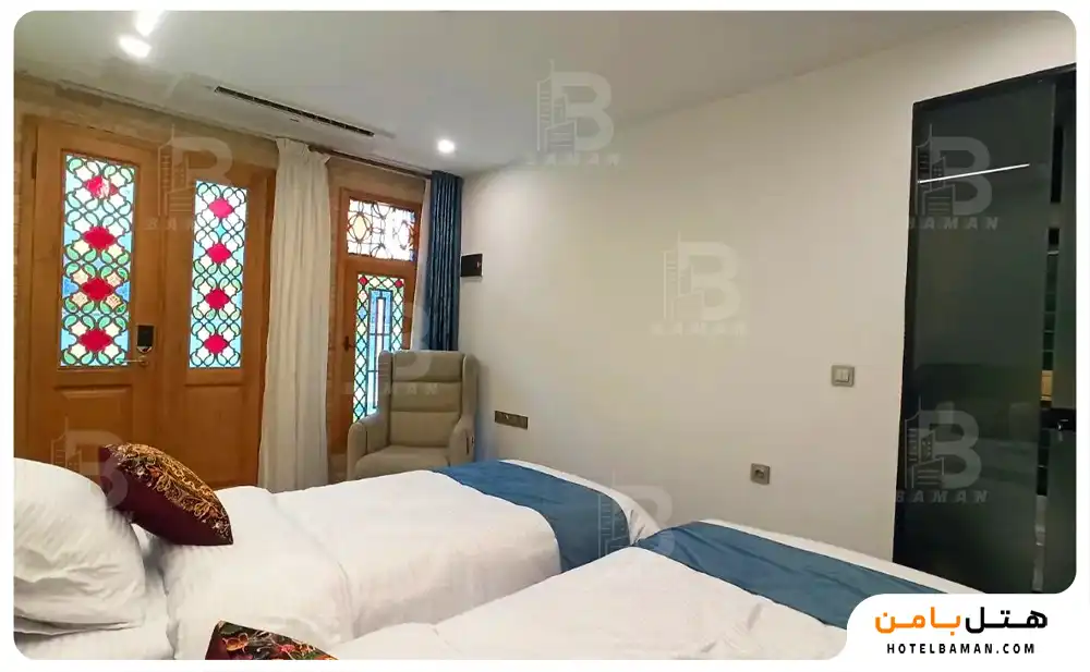 اتاق دو تخته دبل گیسو (اقامت با صبحانه)